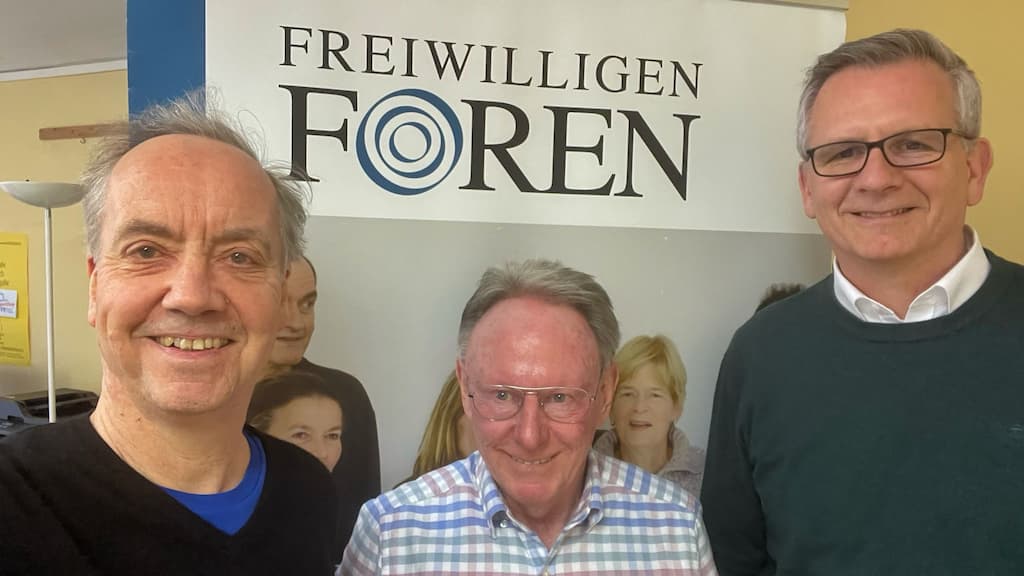 Foto mit neuem Bürgermeister